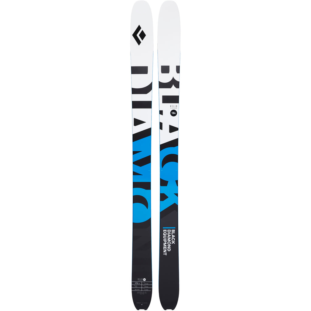 Esquís Sin Fijación  Helio Carbon 104 Skis Black Diamond Blanco 1