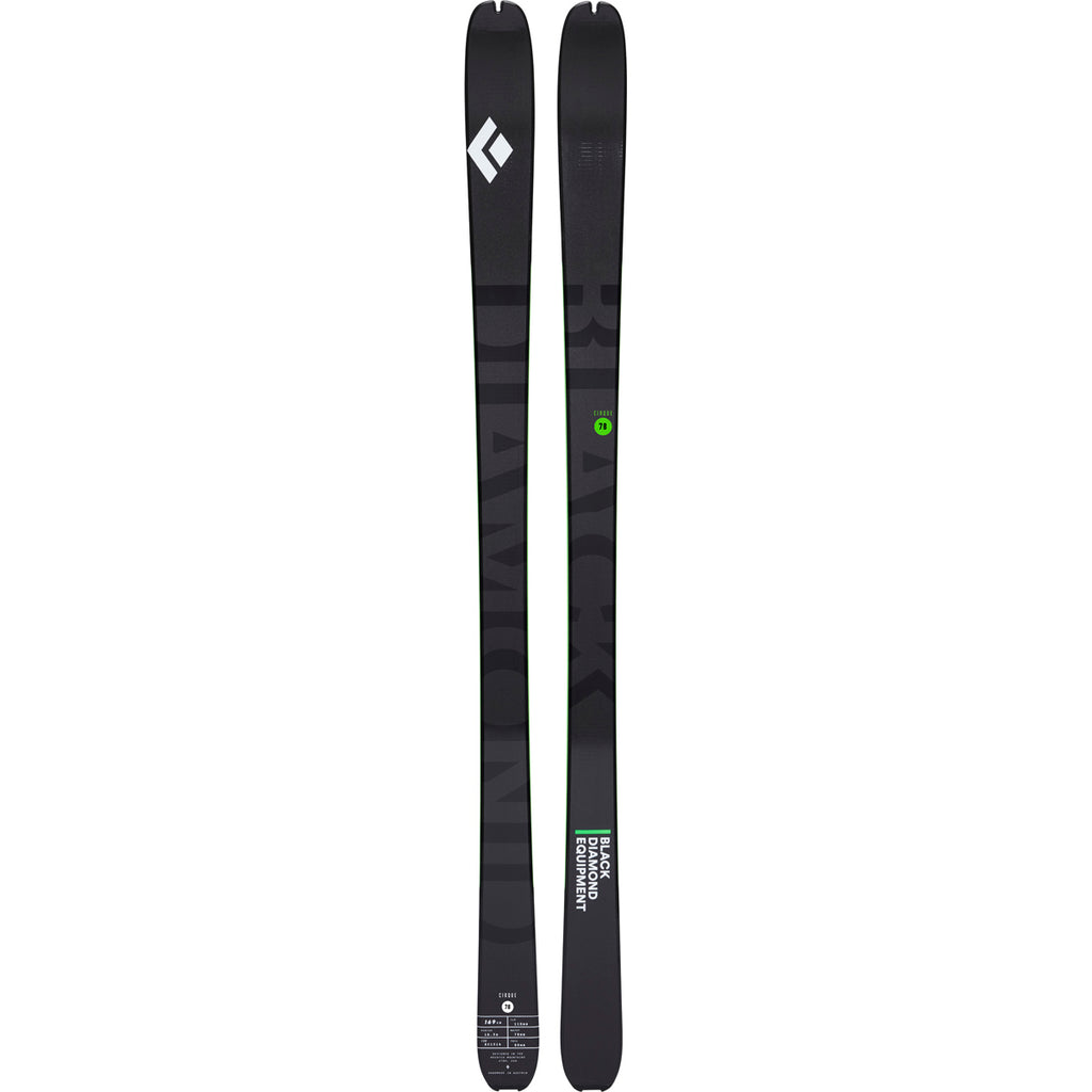 Esquís Sin Fijación  Cirque 78 Skis Black Diamond Negro 1