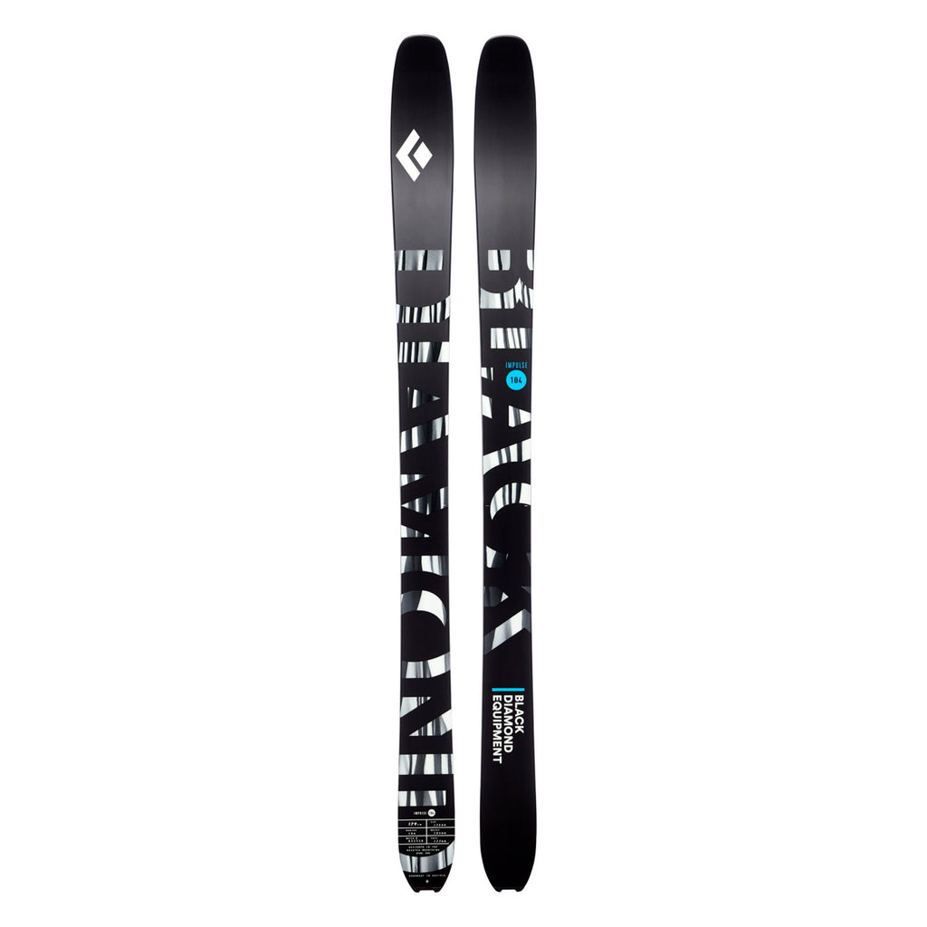 Esquís Sin Fijación  Impulse 104 Skis Black Diamond Negro 1