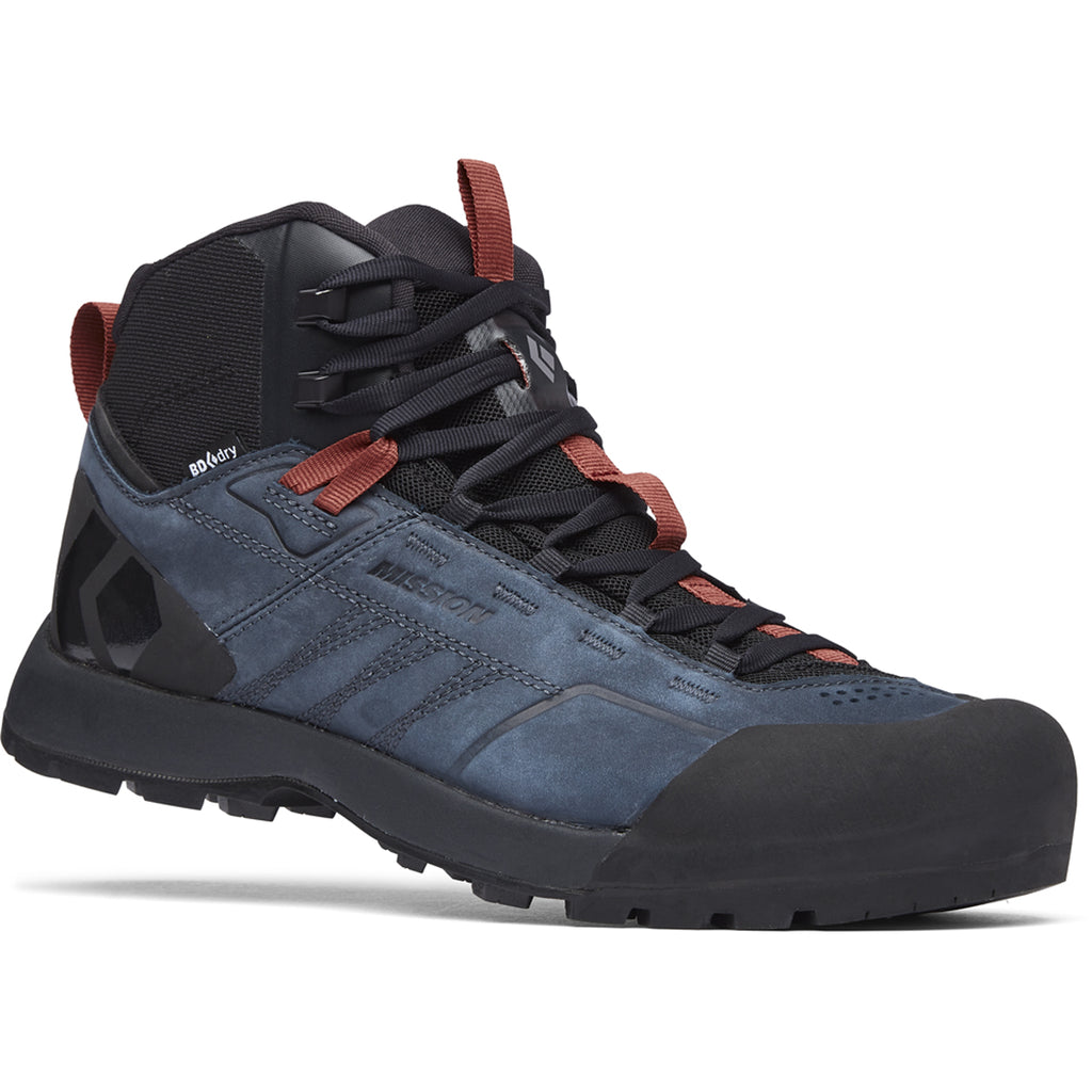 Calzado Trekking Hombre M Missn Lthr Mid Wp Apch Shoes Black Diamond Azul 1