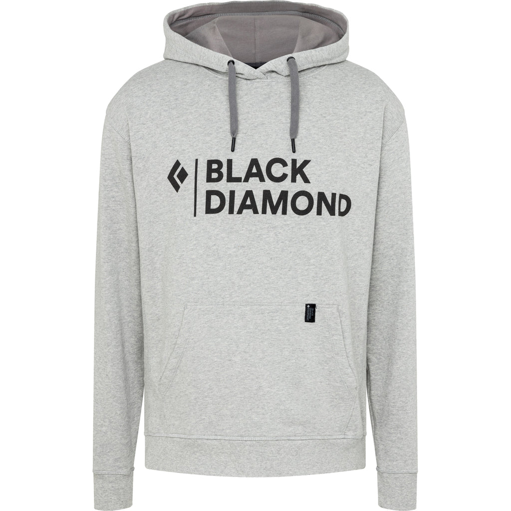 Sudadera Hombre M Stacked Logo Hoody Black Diamond Gris 1