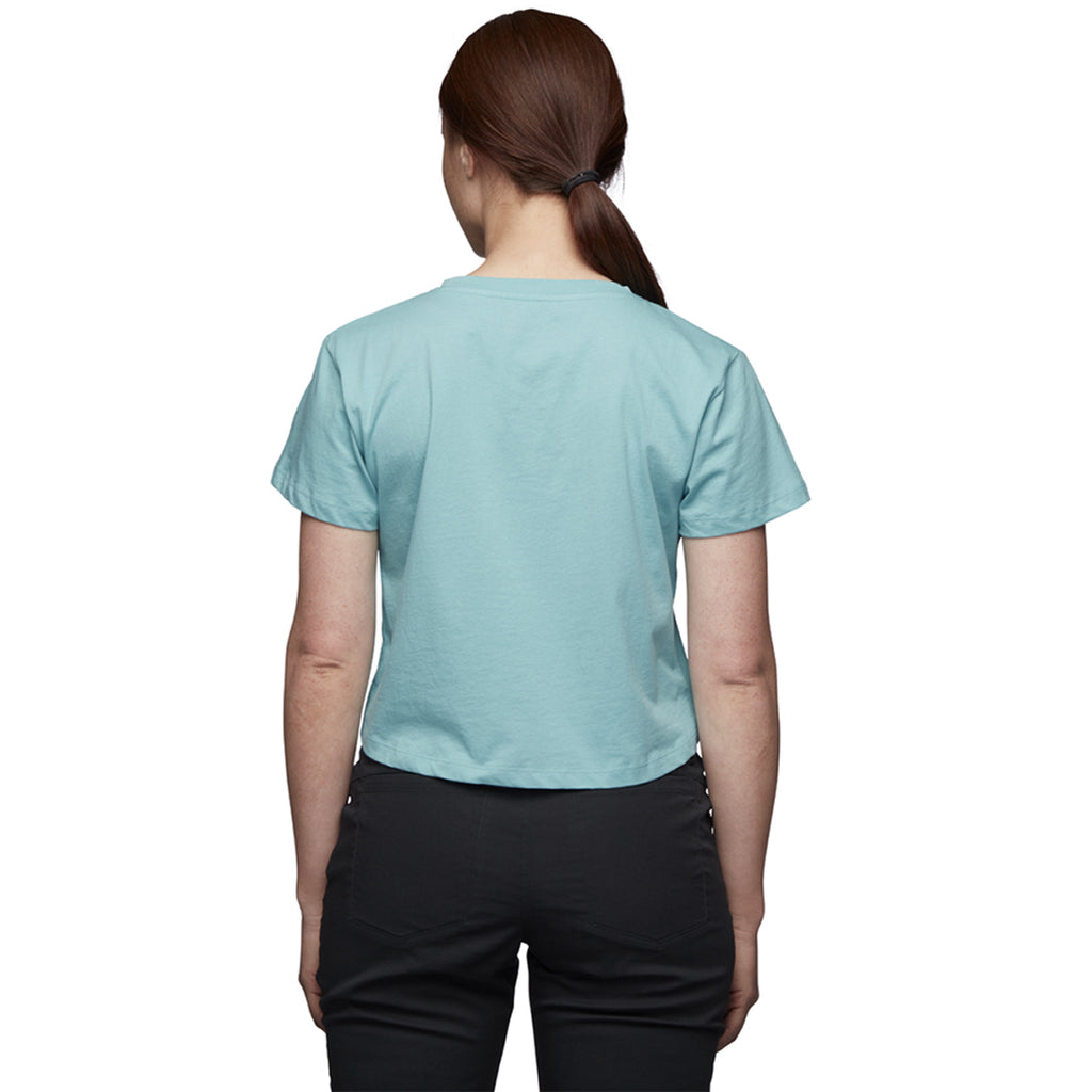 Camiseta Mujer W Pivot Tee Black Diamond Azul 3