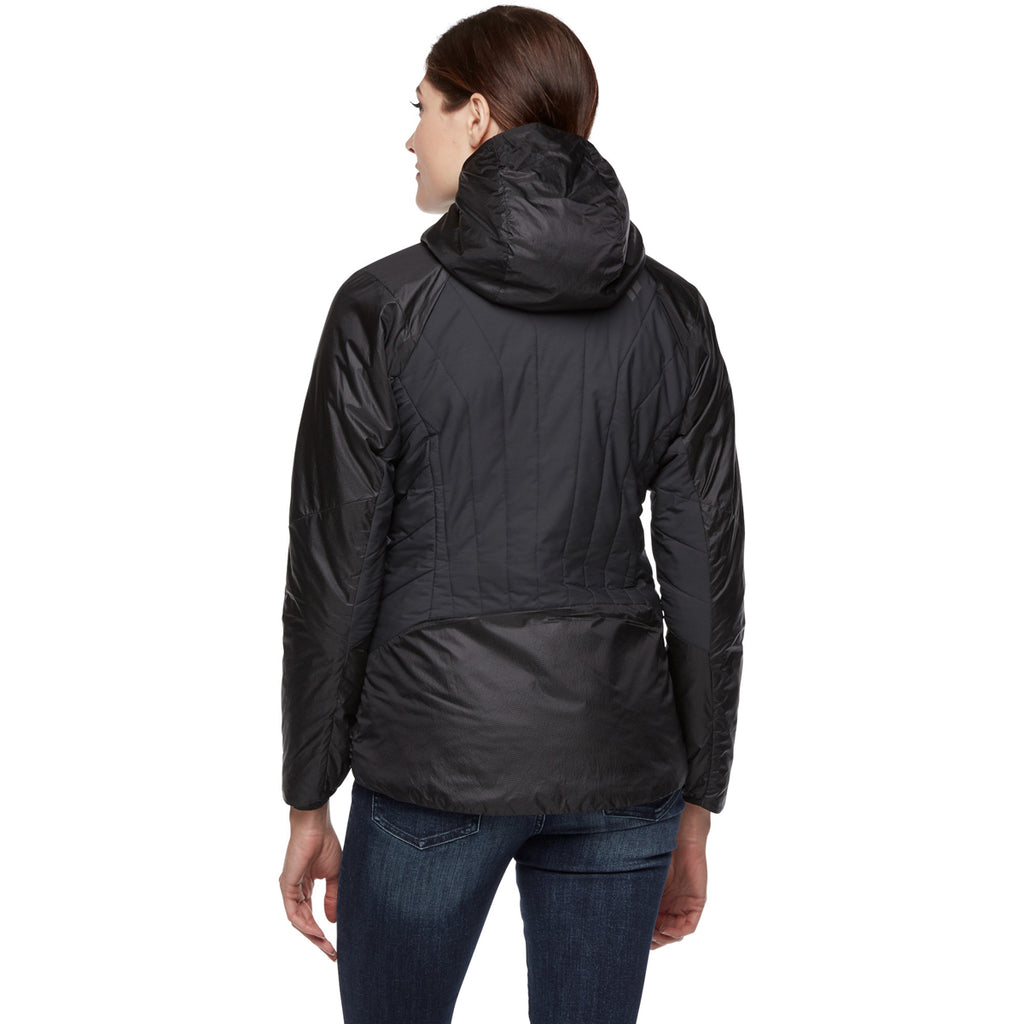 Chaqueta Mujer W Vision Hybrid Hoody Black Diamond Negro 2