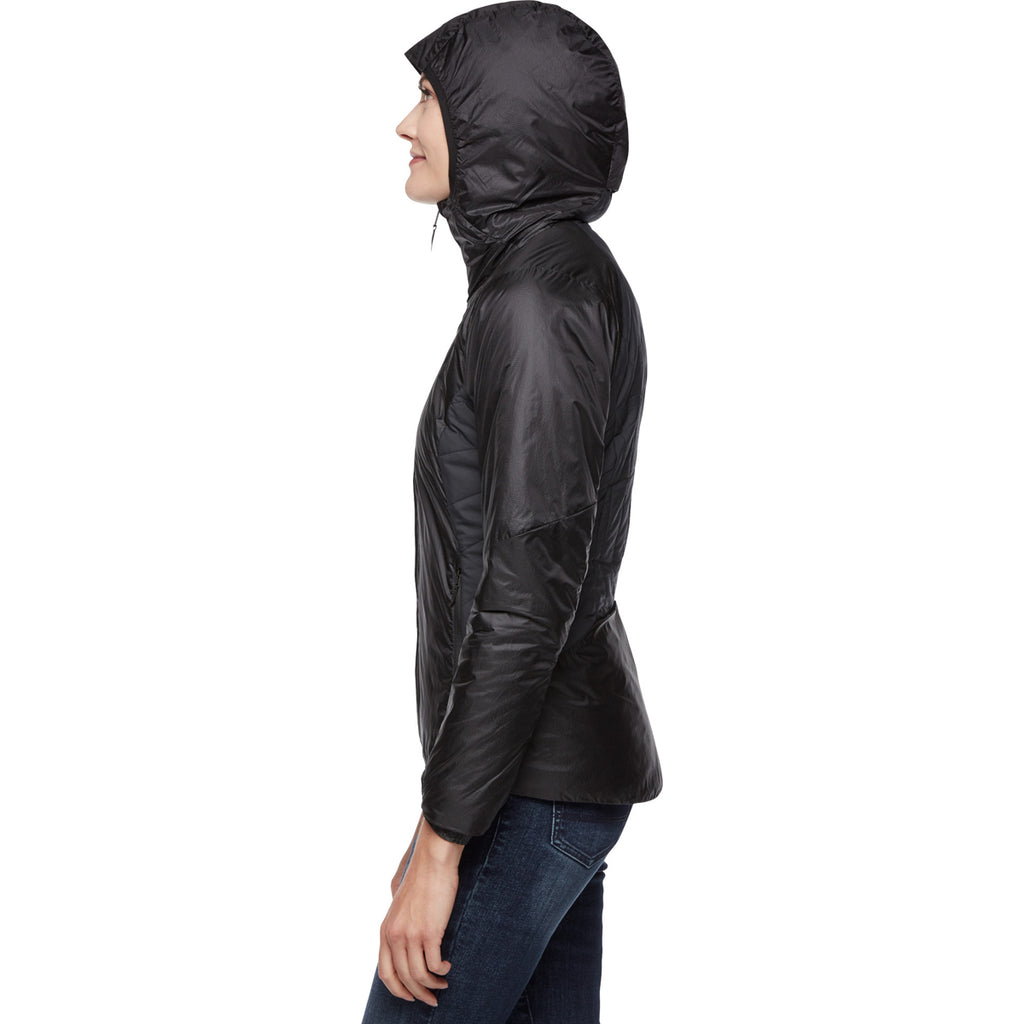 Chaqueta Mujer W Vision Hybrid Hoody Black Diamond Negro 3