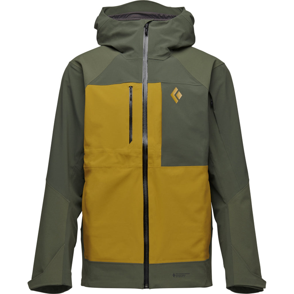 Chaqueta Hombre M Recon Pro Stretch Shell Black Diamond Verde 1