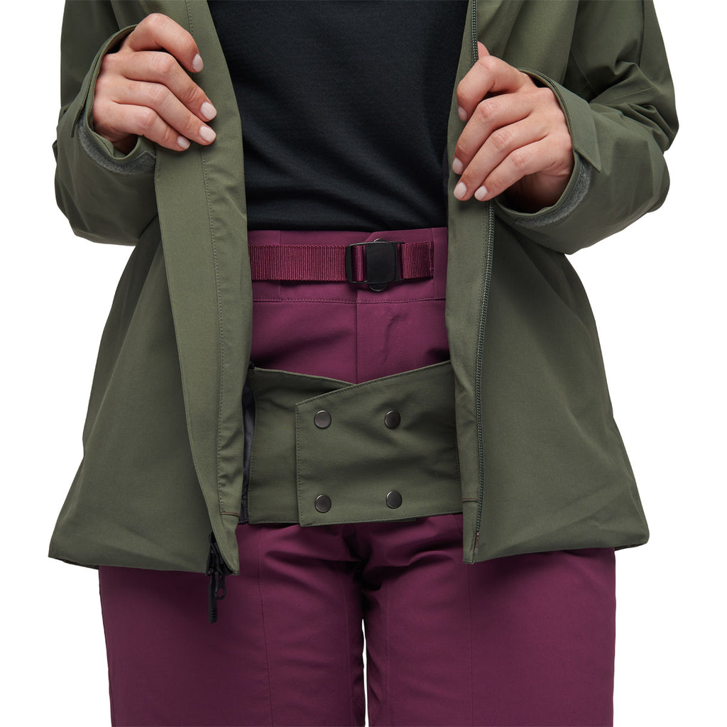 Chaqueta Mujer W Recon Insulated Shell Black Diamond Verde 4