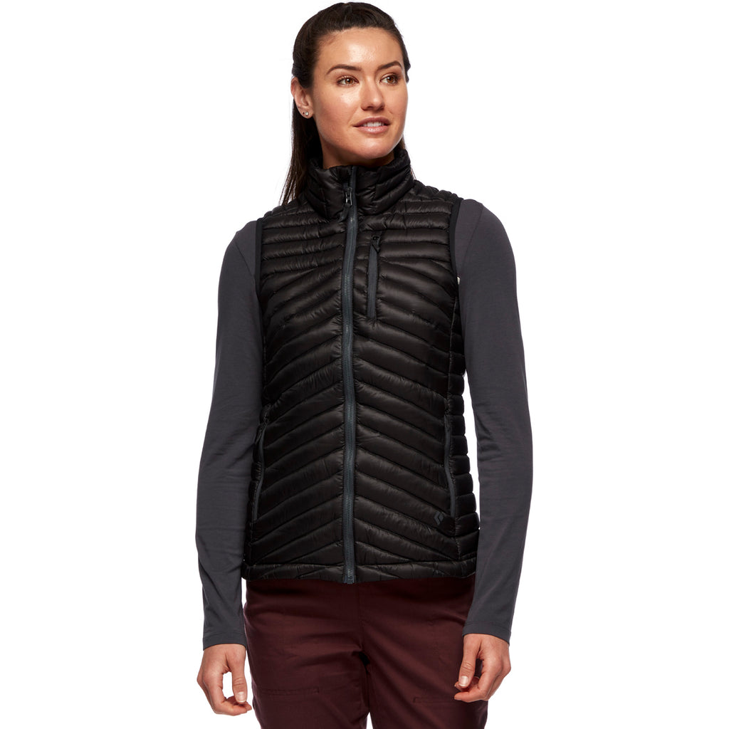 Chaleco Mujer W Approach Down Vest Black Diamond Negro 2