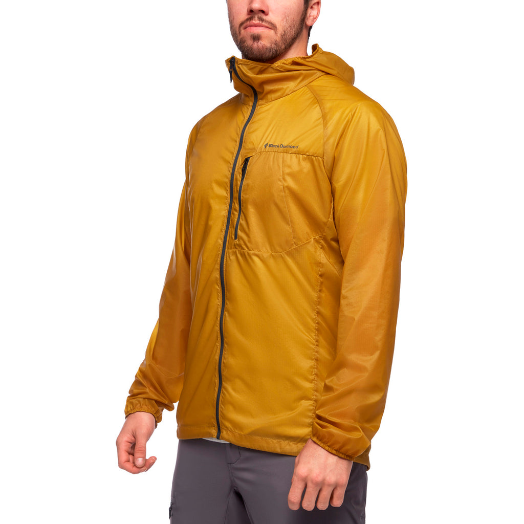 Chaqueta Hombre M Distance Wind Shell Black Diamond Amarillo 2