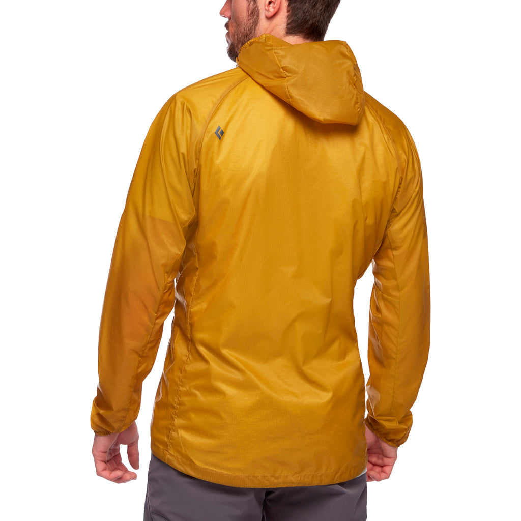 Chaqueta Hombre M Distance Wind Shell Black Diamond Amarillo 4