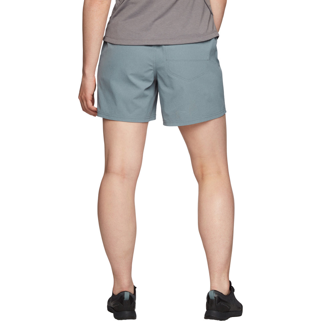 Pantalón Corto Mujer W Sierra Shorts Black Diamond Azul 2