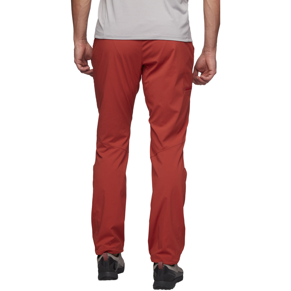 Pantalón Hombre M Technician Alpine Pants Black Diamond Rojo 3