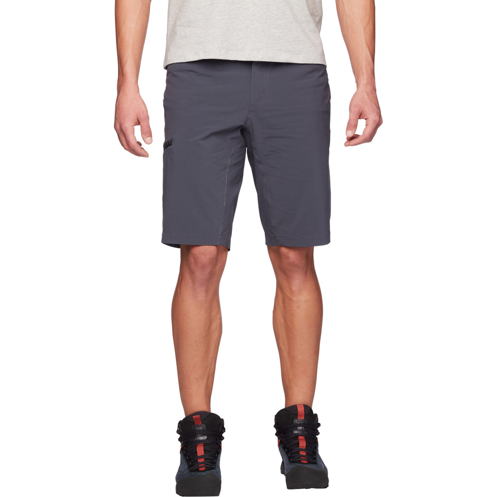 Pantalón Corto Hombre M Valley Shorts Black Diamond Gris 1