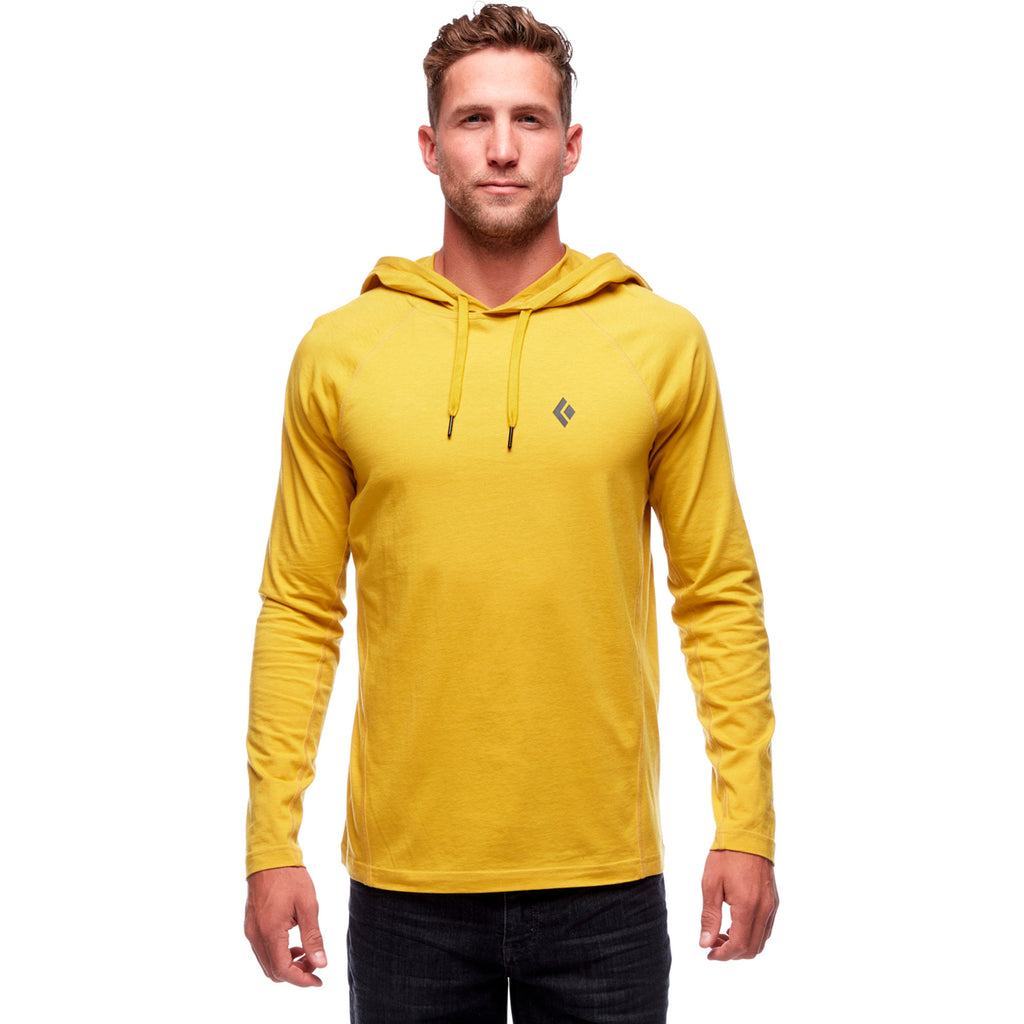 Sudadera Hombre M Crag Hoody Black Diamond Amarillo 2