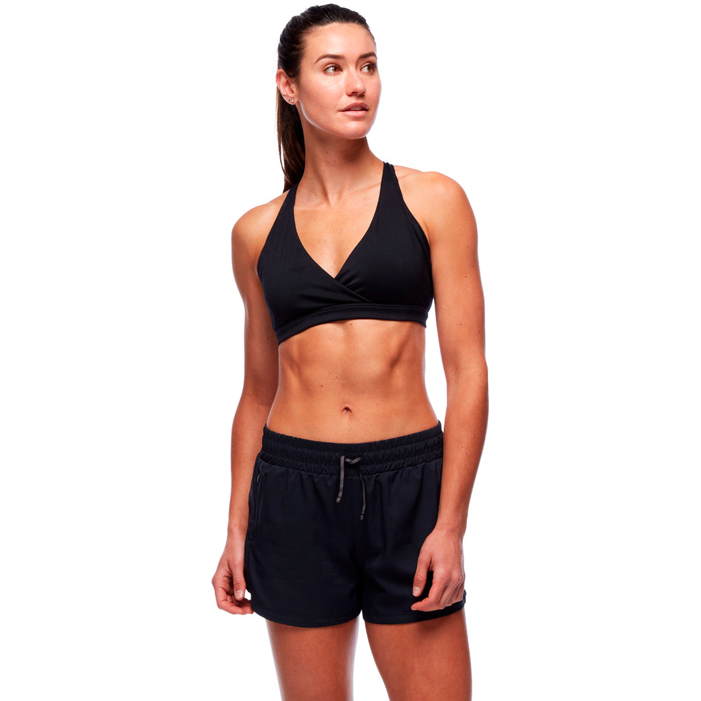 Sujetador Mujer W Rise Bra Black Diamond Negro 2