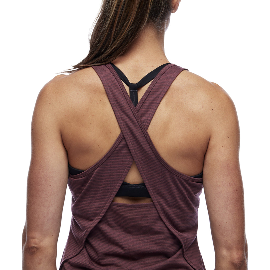 Camiseta De Tirantes Mujer W Splitter Tank Black Diamond Rojo 5