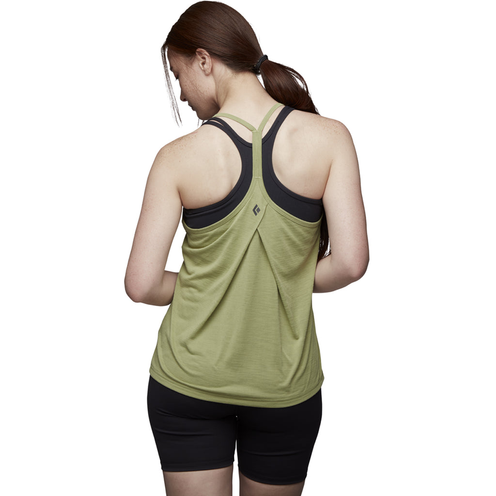 Camiseta De Tirantes Mujer W Integrale Tank Black Diamond Verde 3