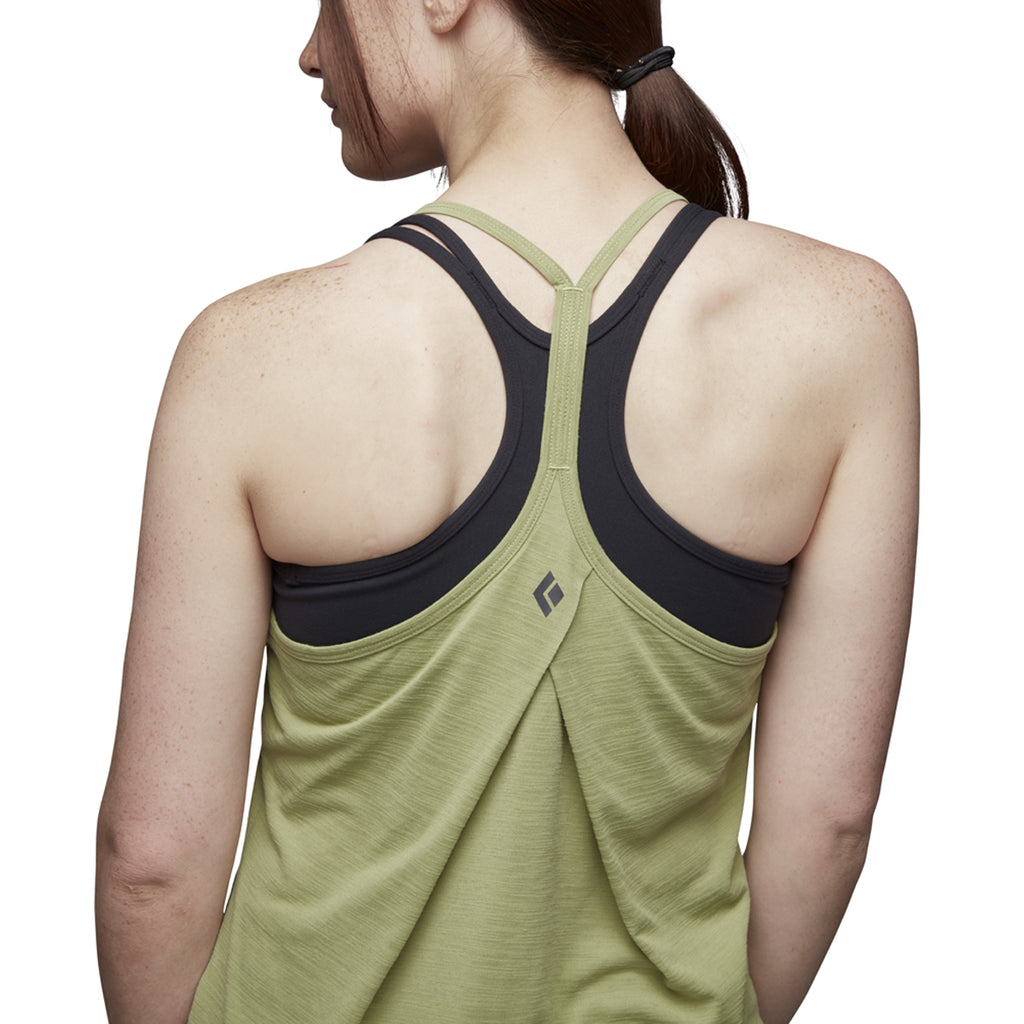 Camiseta De Tirantes Mujer W Integrale Tank Black Diamond Verde 4