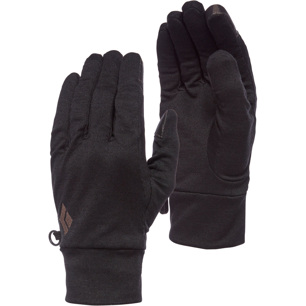 Guantes Hombre Lightweight Wooltech Gloves Black Diamond Negro 1