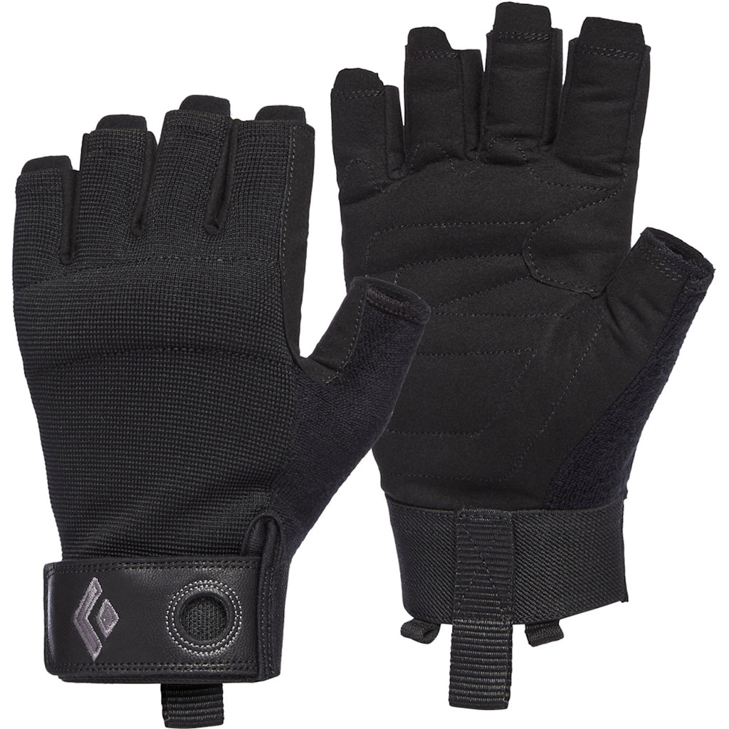 Guantes  Crag Half-Finger Gloves Black Diamond Negro 1