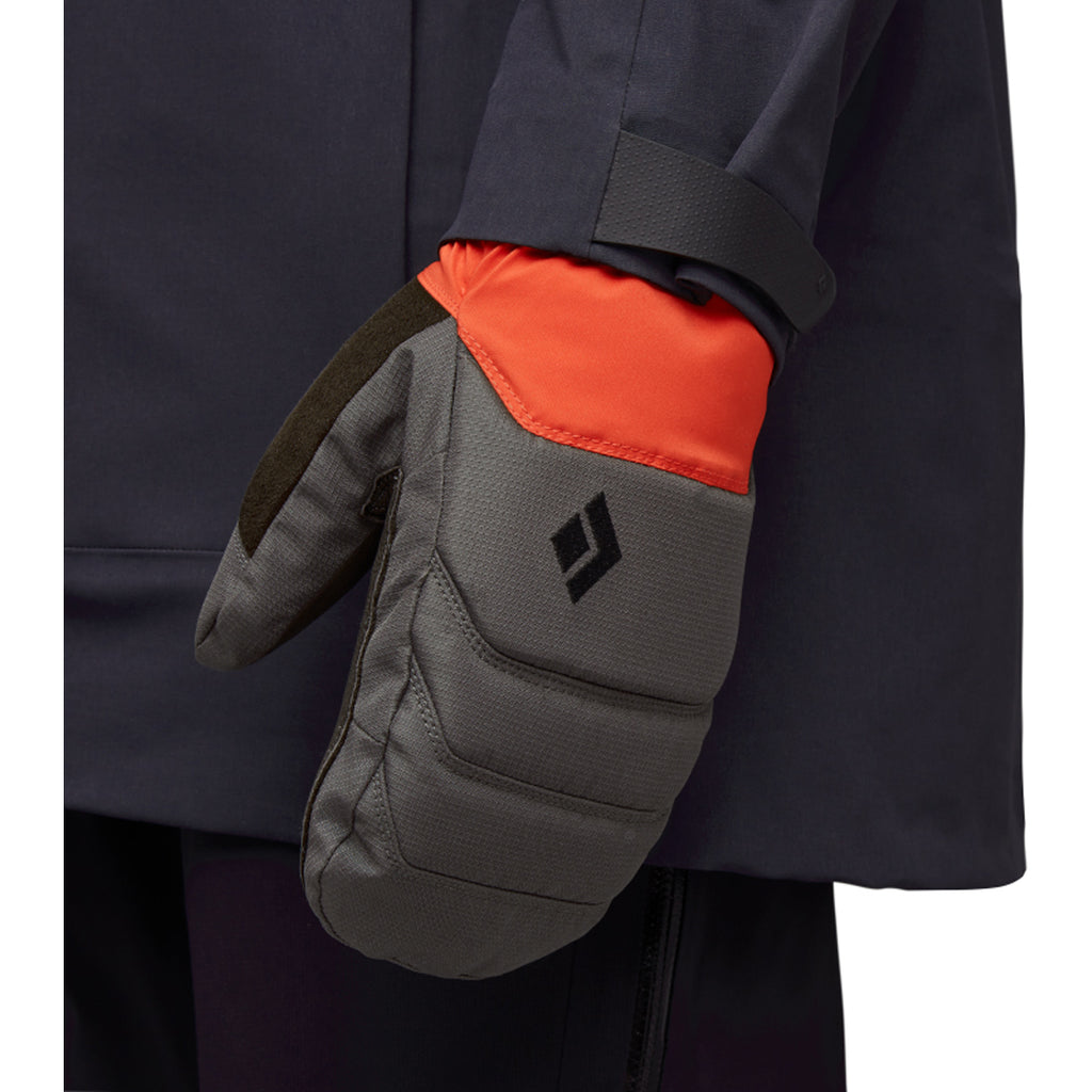 Guantes Hombre Mission Mx Mitts Black Diamond Naranja 2