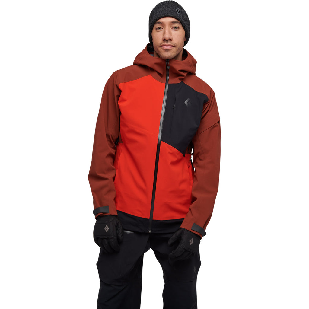 Chaqueta Hombre M Recon Stretch Ski Shell Black Diamond Rojo 2