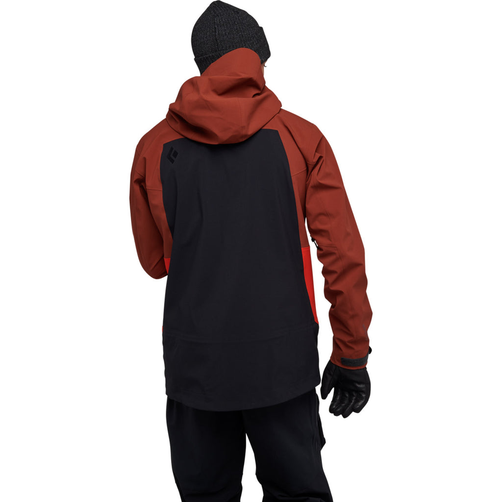 Chaqueta Hombre M Recon Stretch Ski Shell Black Diamond Rojo 3