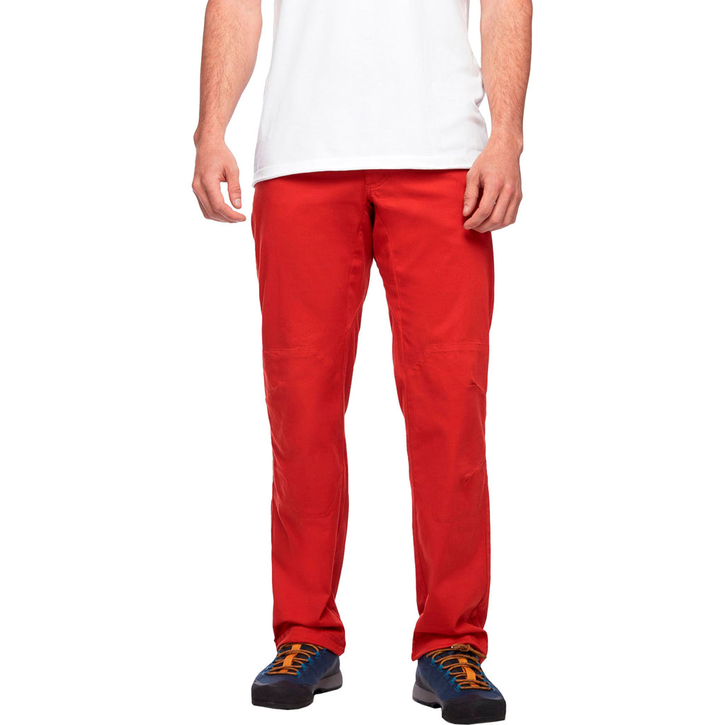 Pantalón Hombre M Credo Pants Black Diamond Rojo 2