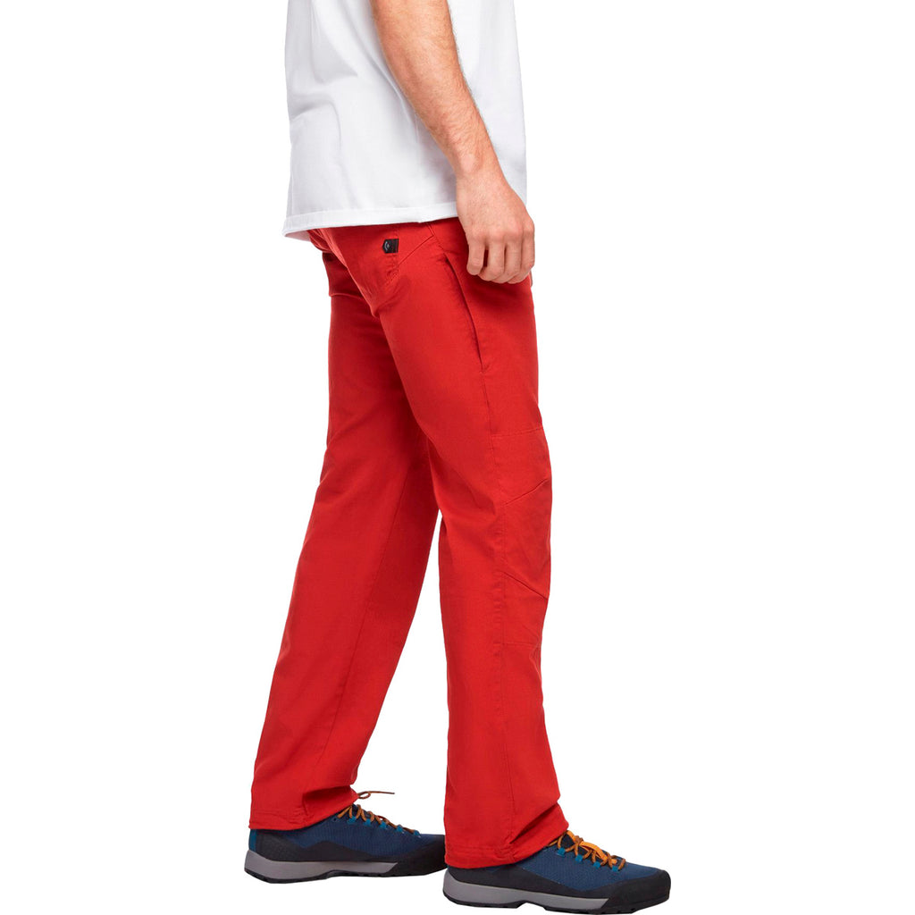 Pantalón Hombre M Credo Pants Black Diamond Rojo 3