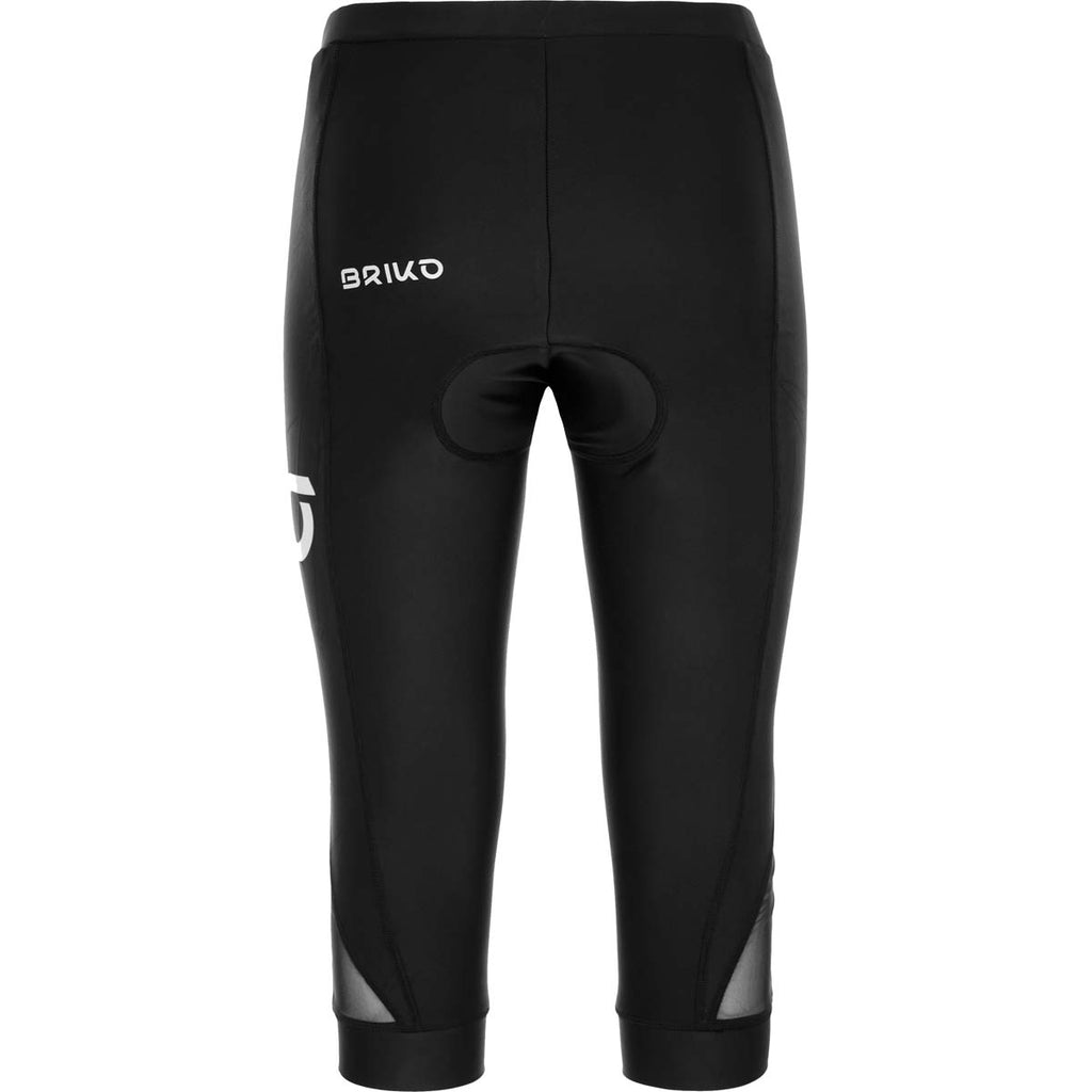 Culotte Ciclismo Mujer Classic Lady Pant Mid Briko Negro 2