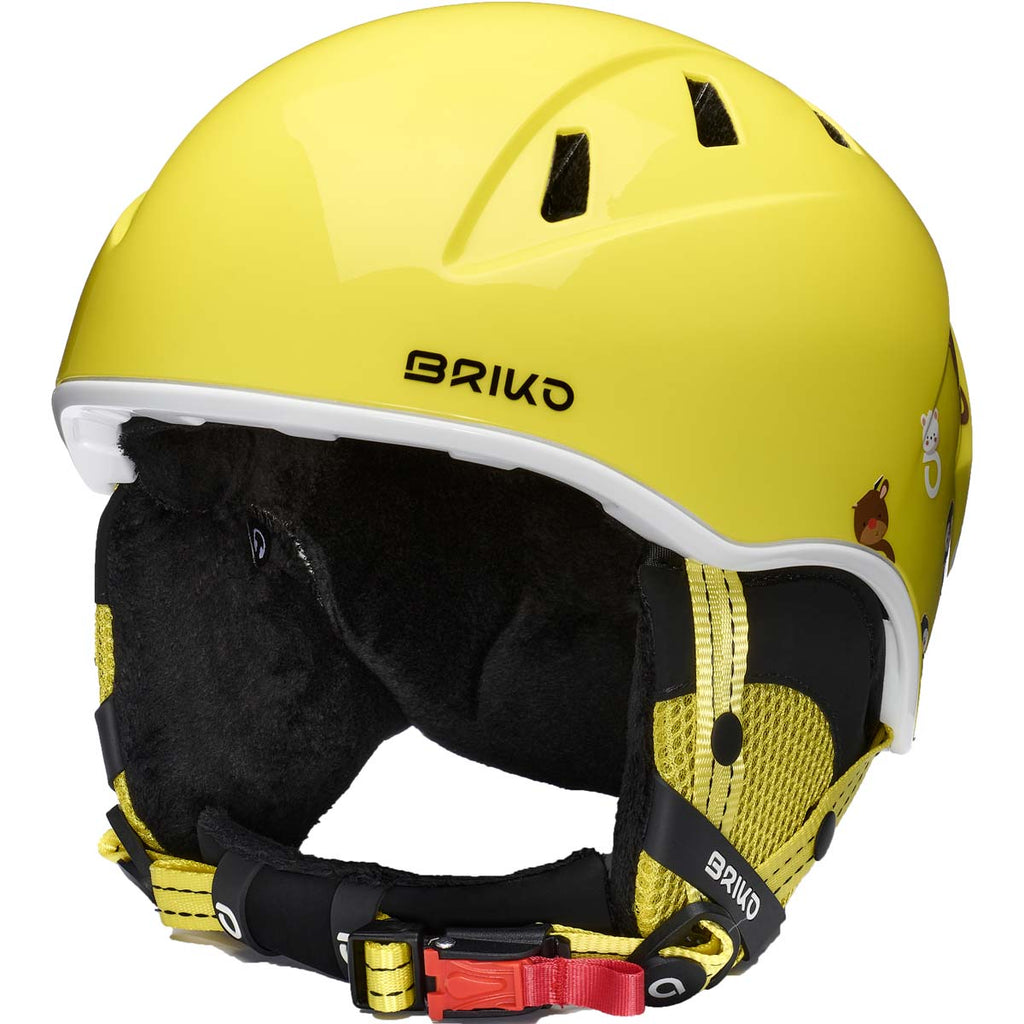 Casco Esquí Niño Kodiakino Briko Amarillo 1