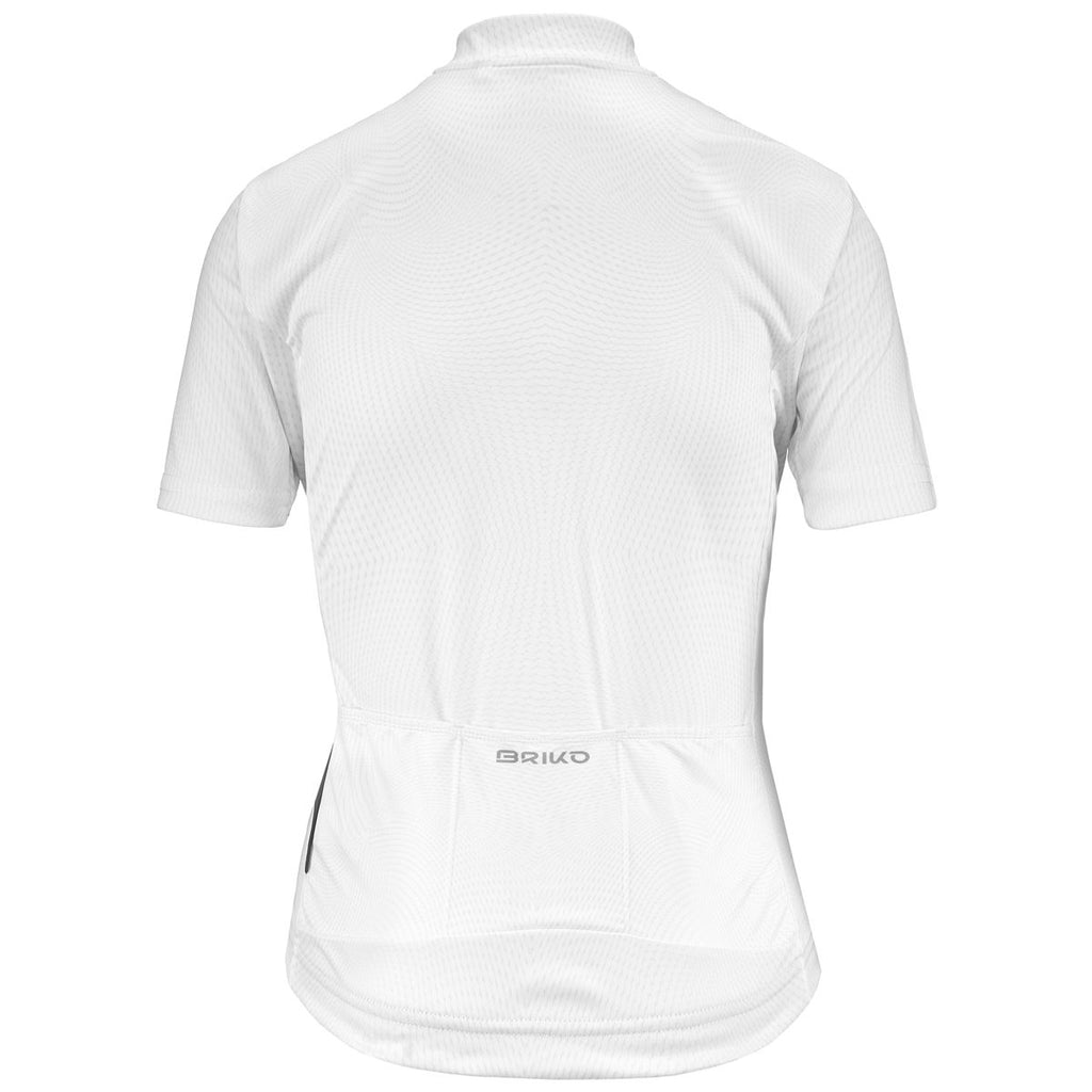 Maillot Ciclismo Mujer Classic Lady Jersey 2.0 Briko Blanco 2