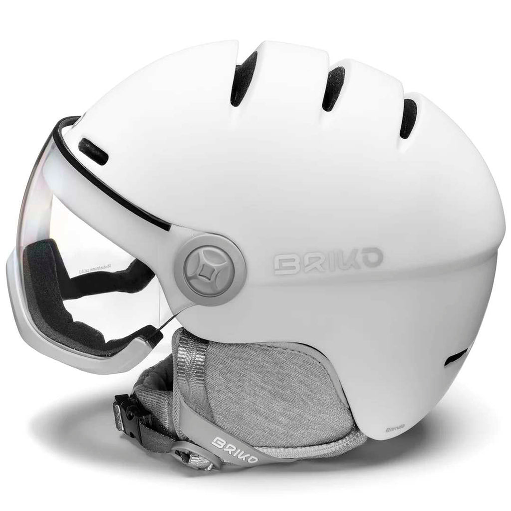 Casco Esquí Mujer Blenda Visor Photo Briko Blanco 2