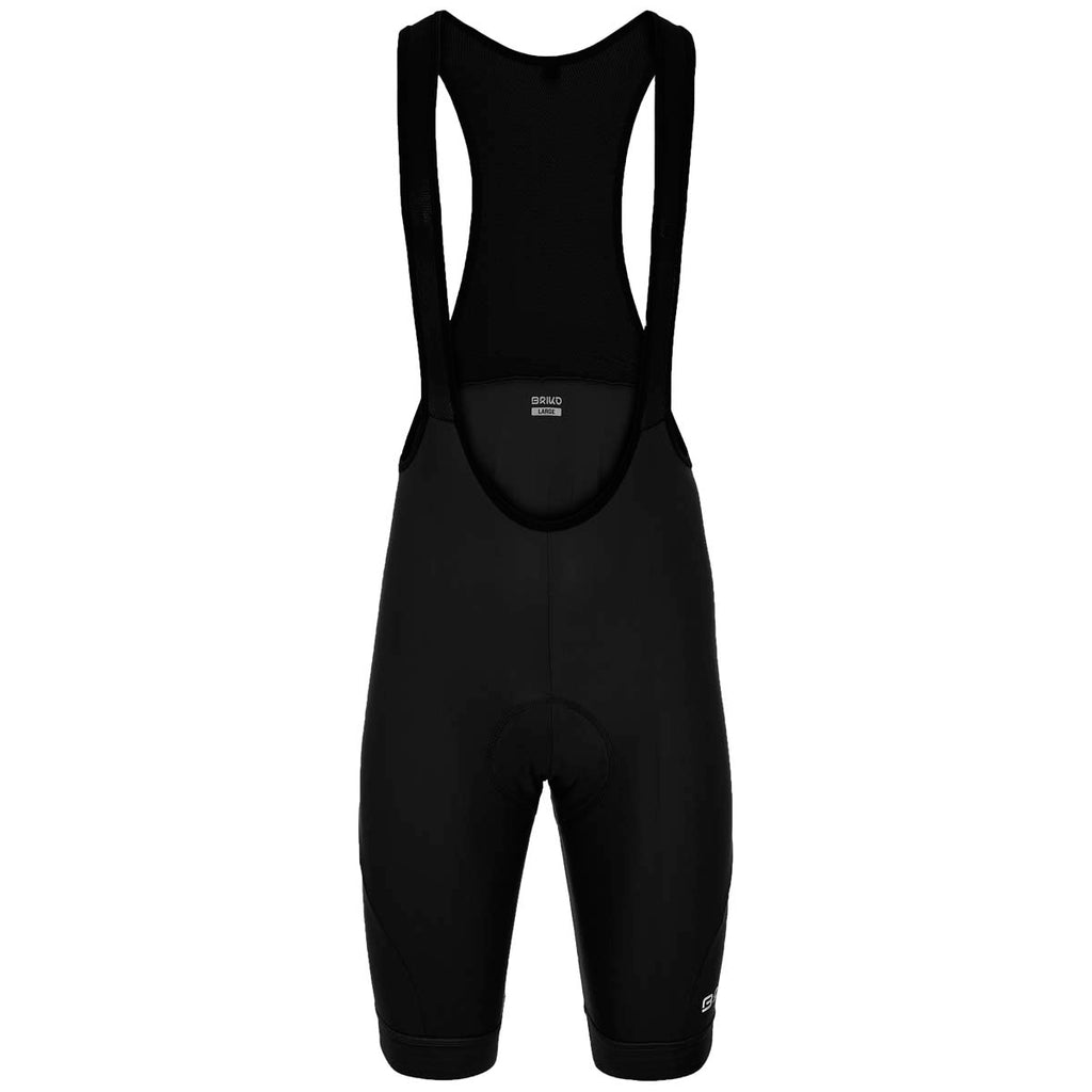 Culotte Ciclismo Hombre Jerseyko Bibshort Briko Negro 1