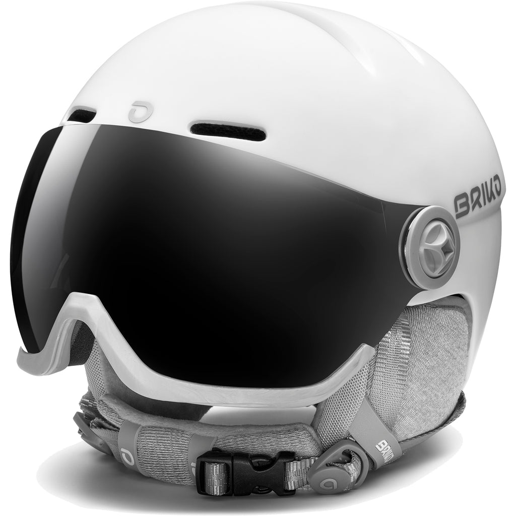 Casco Esquí Mujer Blenda Visor Briko Blanco 1