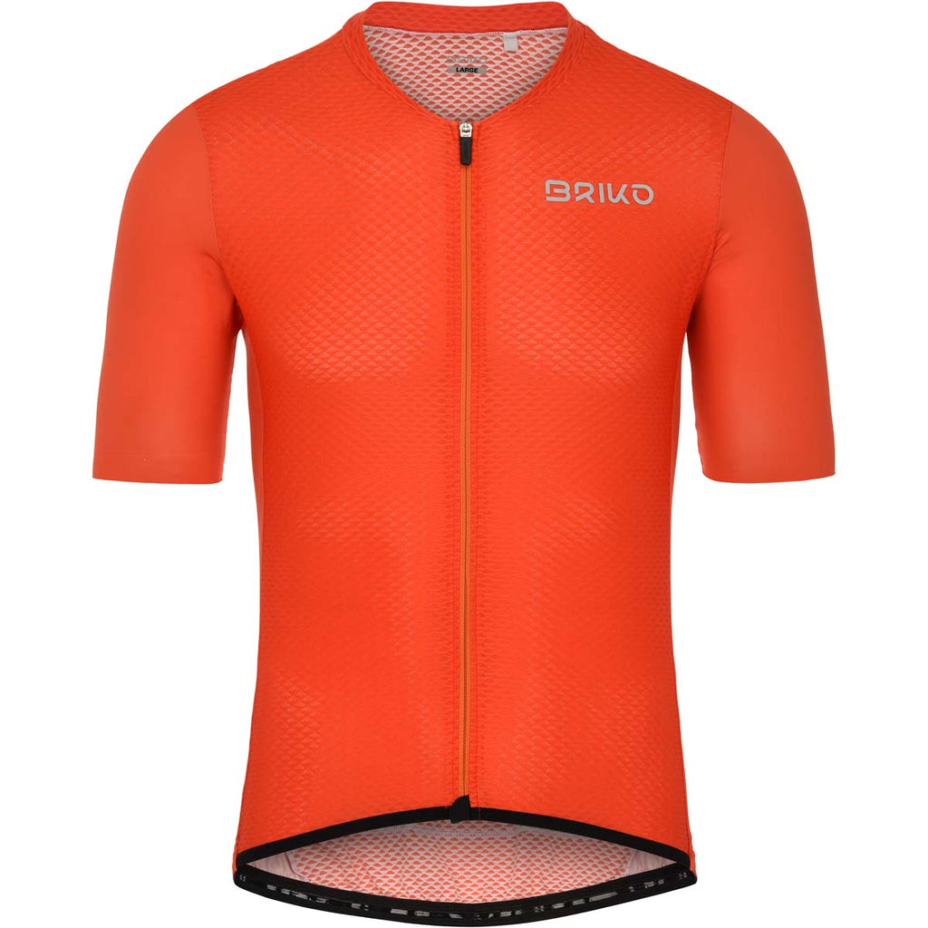 Maillot Ciclismo Hombre Endurance Jersey Briko Naranja 1