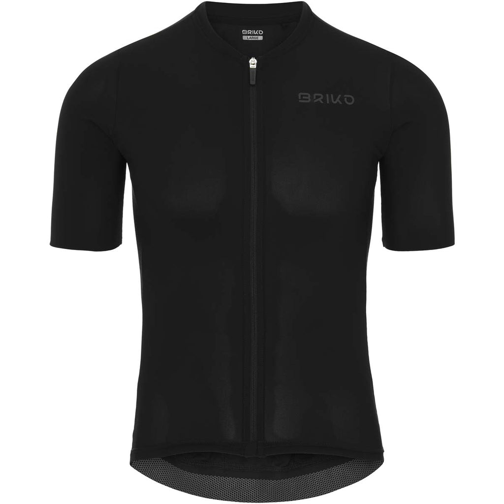 Maillot Ciclismo Hombre Racing Jersey Briko Negro 1