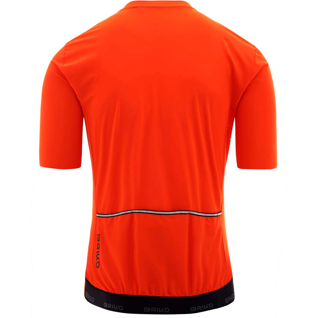 Maillot Ciclismo Hombre Racing Jersey Briko Naranja 3