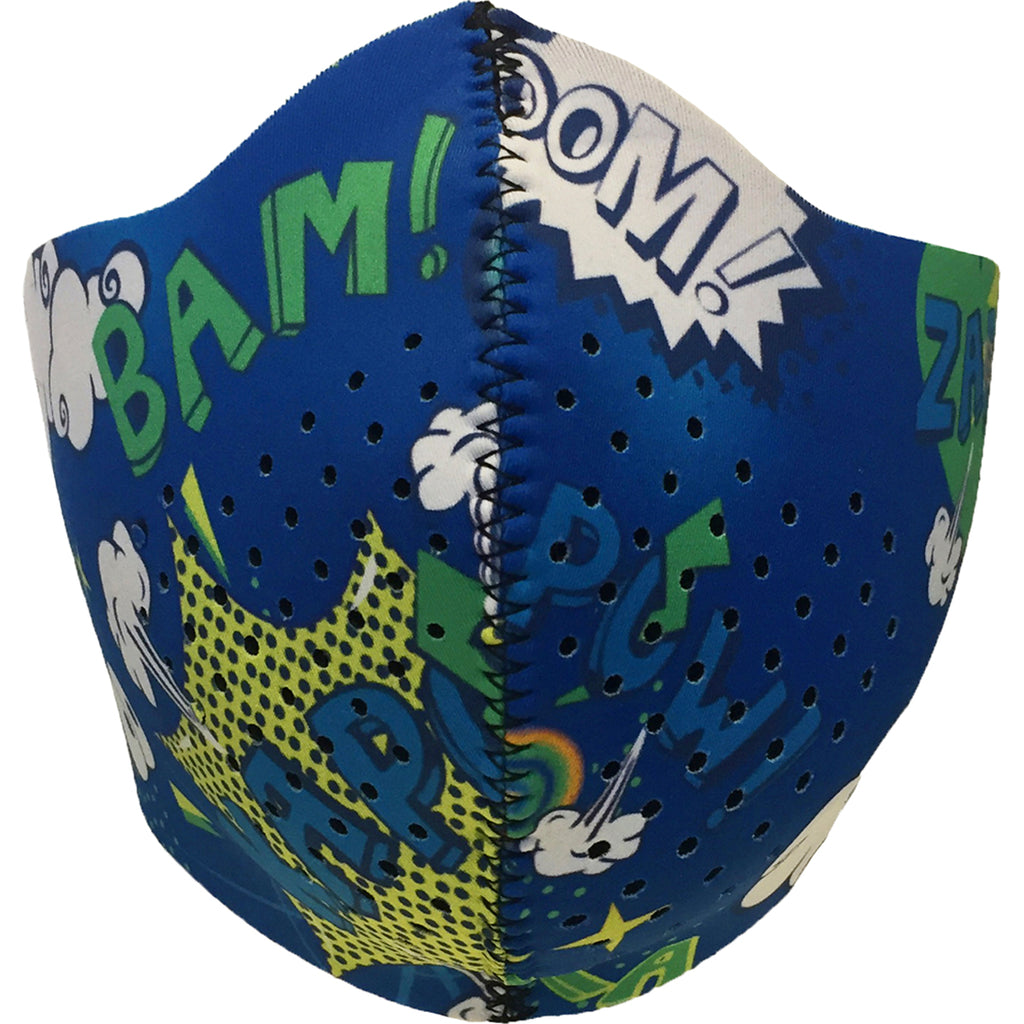 Mascarilla Niño Jr Printed Facemask Bula Azul 1