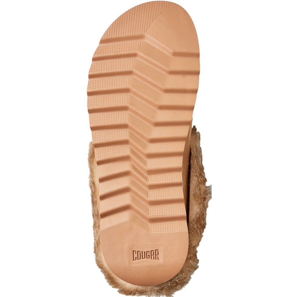 Zuecos Mujer Leeza Suede Cougar Shoes Marrón 5