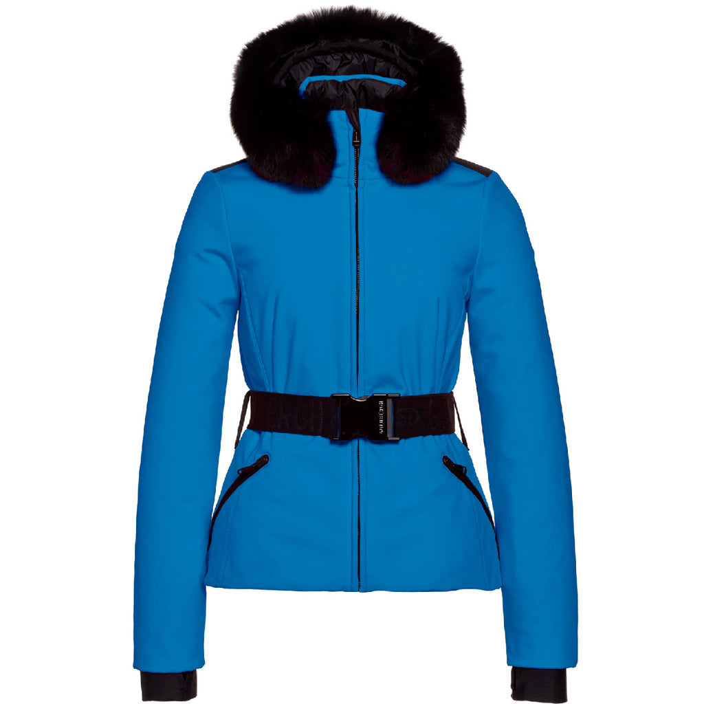 Chaqueta Mujer Hida Ski Jacket Faux Border Goldbergh Azul 1