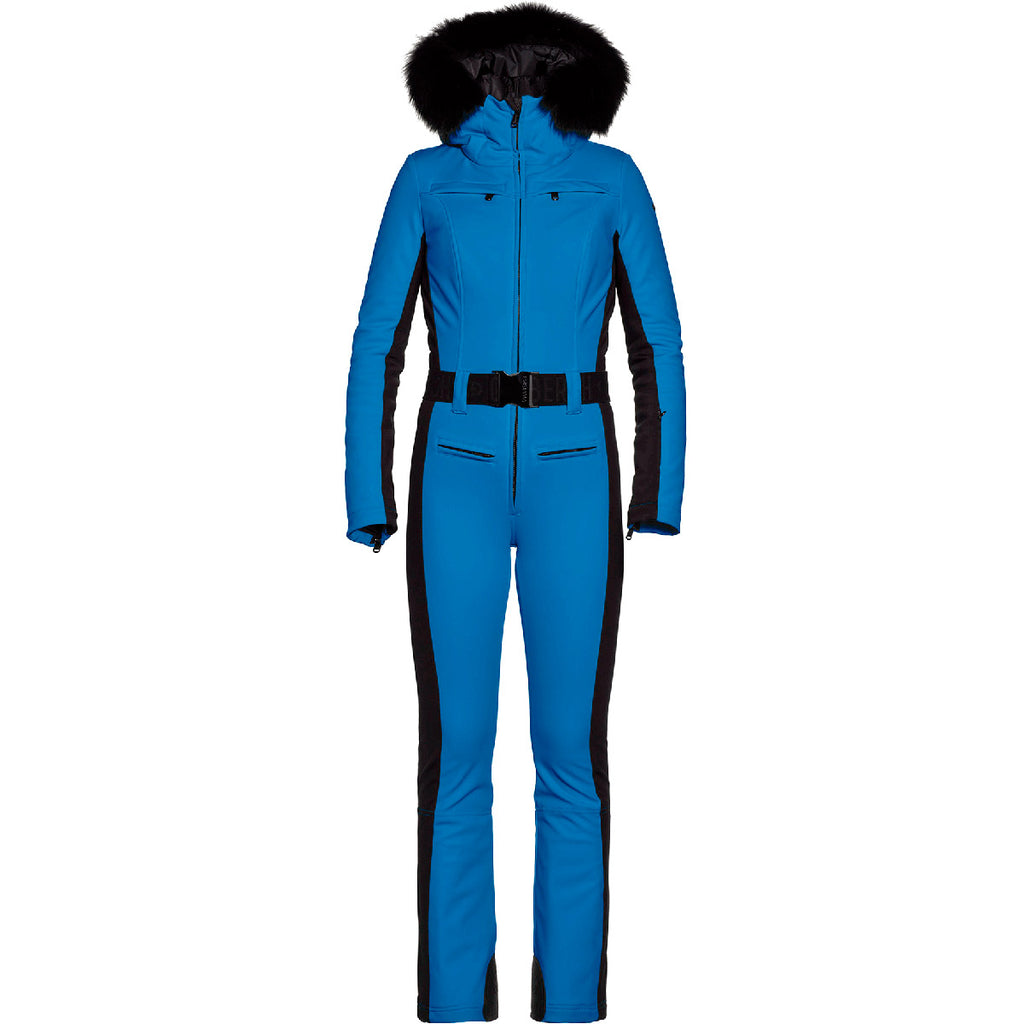 Monos Esquí Mujer Parry Ski Jumpsuit Faux Border Goldbergh Azul 1