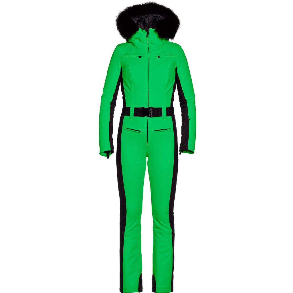 Monos Esquí Mujer Parry Ski Jumpsuit Faux Border Goldbergh Verde 1