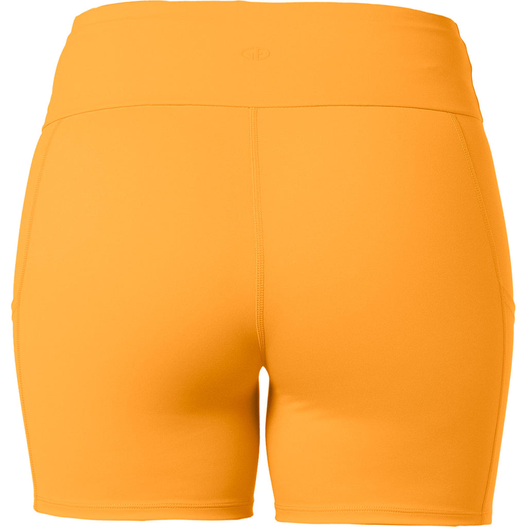 Pantalón Corto Mujer Florish Short Goldbergh Naranja 2