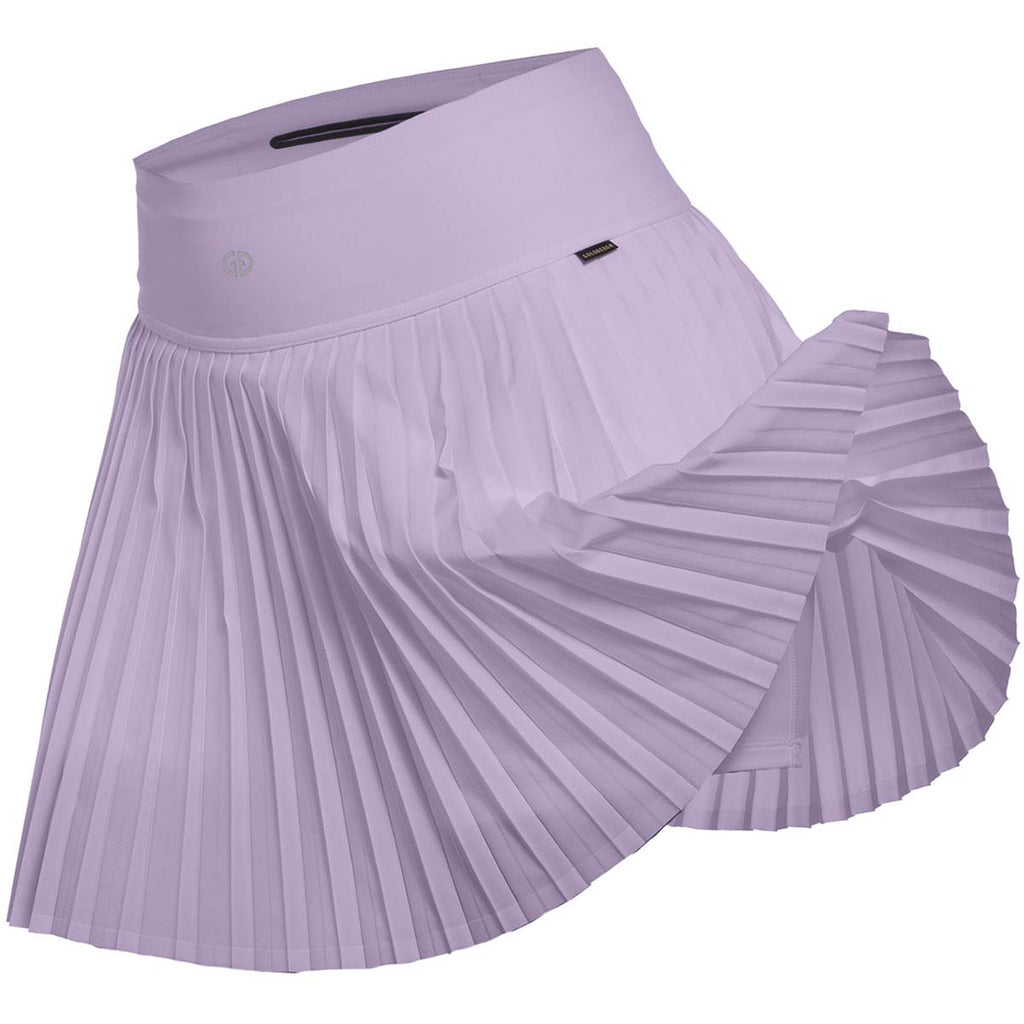 Falda Mujer Plissé Skirt Goldbergh Lila 5