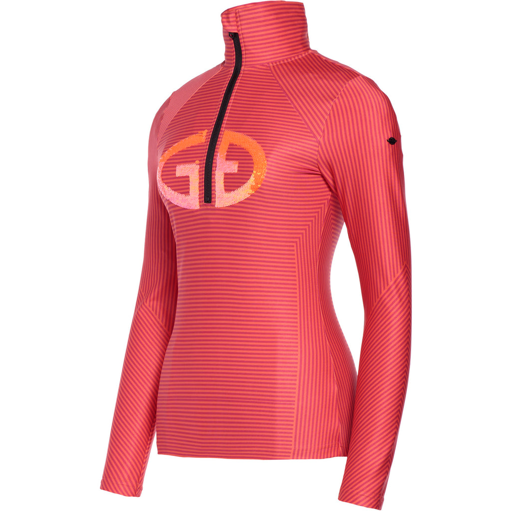 Ropa Térmica Mujer Groovy Pully L/S Goldbergh Naranja 3