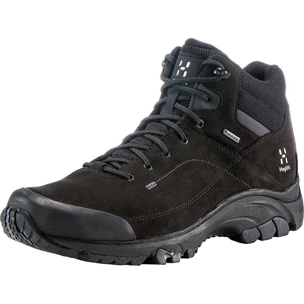 Botas De Trekking Hombre Haglöfs Ridge Mid Gt Men Haglöfs Negro 1