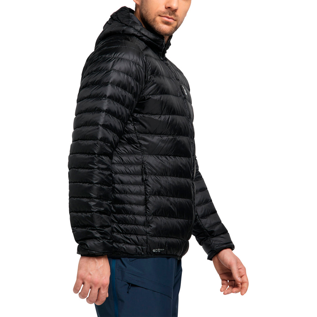 Chaqueta Hombre Roc Down Hood Men Haglöfs Negro 4