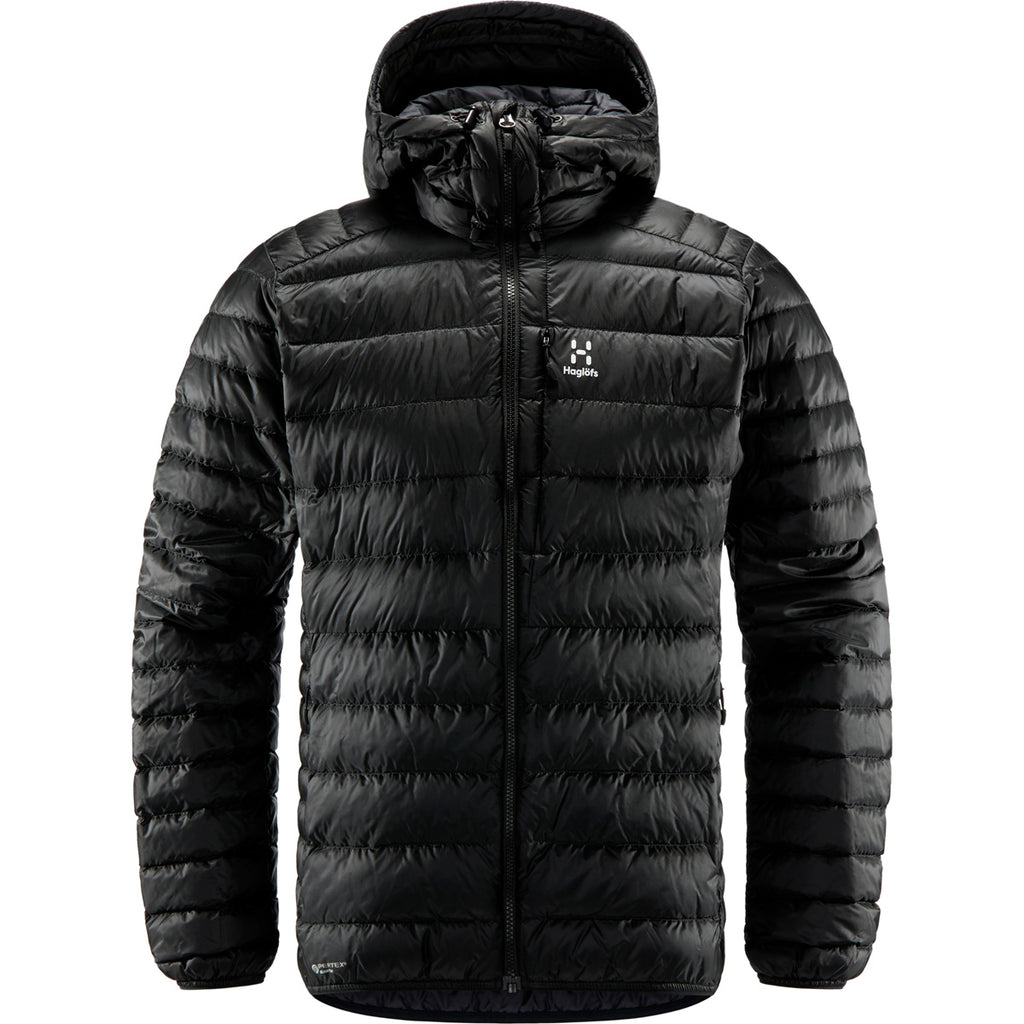 Chaqueta Hombre Roc Down Hood Men Haglöfs Negro 1