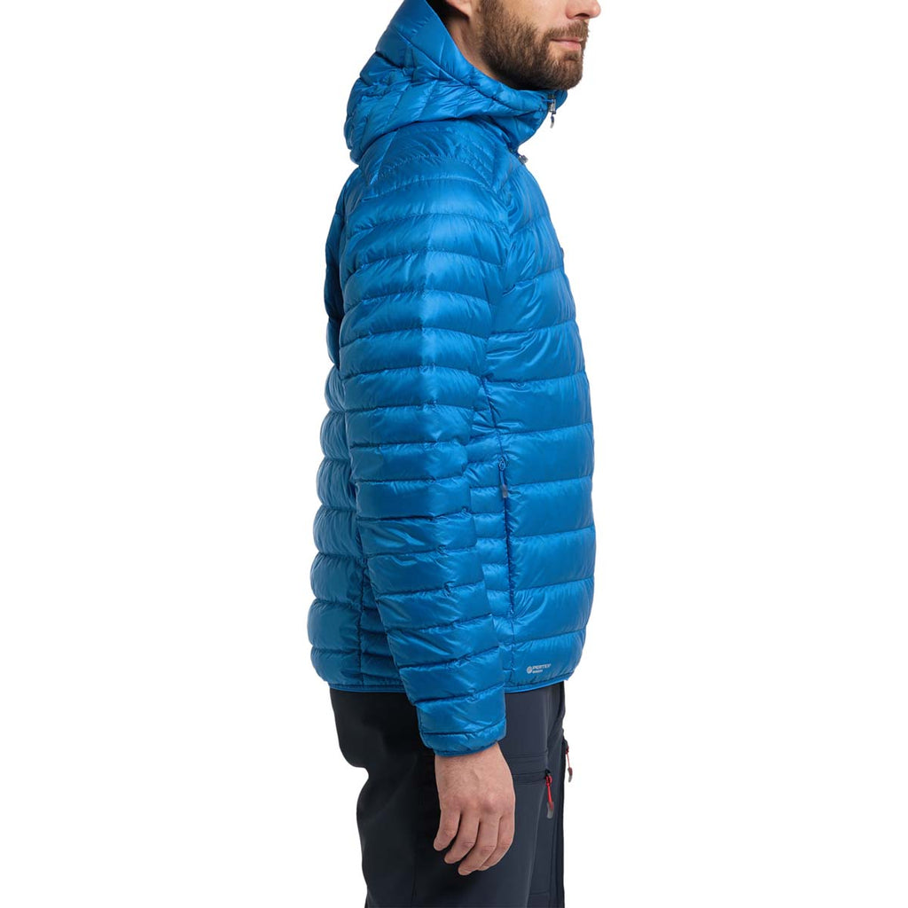 Chaqueta Hombre Roc Down Hood Men Haglöfs Azul 5