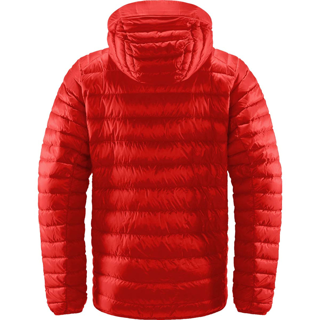 Chaqueta Hombre Roc Down Hood Men Haglöfs Rojo 2